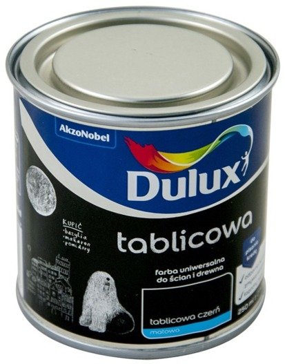 Farba tablicowa czarna 0,25l Dulux