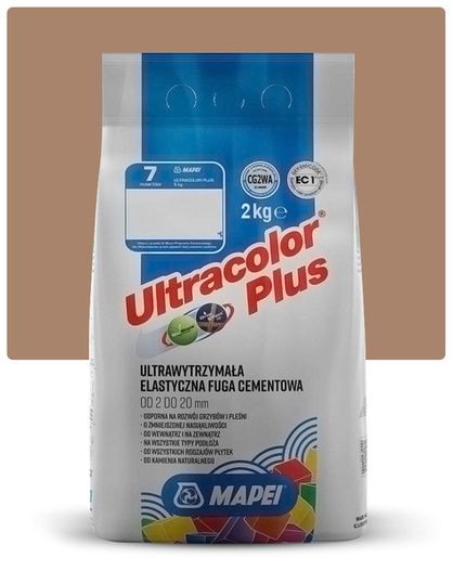 Fuga Ultracolor Plus Złoty Pył 135 Mapei 2 kg