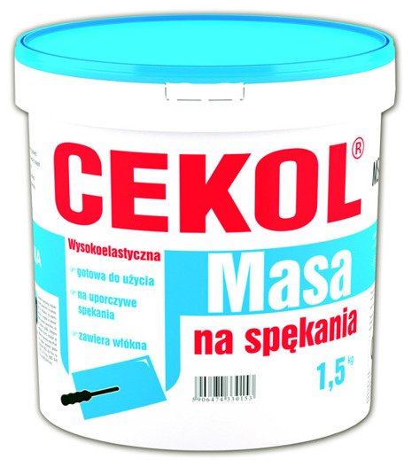 Gotowa masa szpachlowa 1,5kg Cekol MS-01