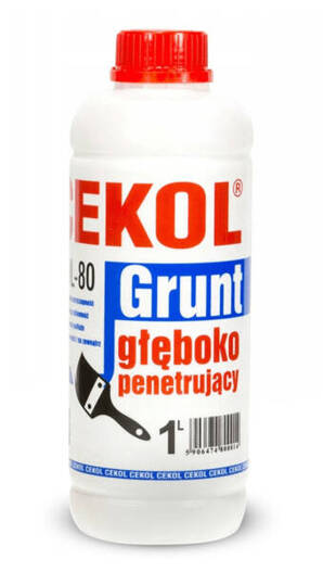 Grunt głęboko penetrujący Cekol DL-80 1l