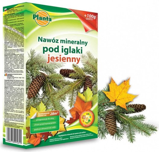 Jesienny nawóz mineralny pod iglaki Planta 1kg