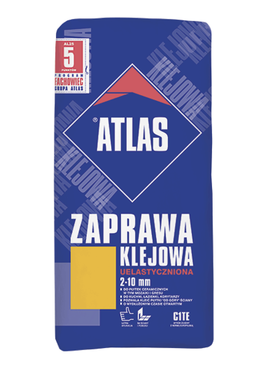 Klej Atlas Uelastyczniony 25 kg Klej do glazury