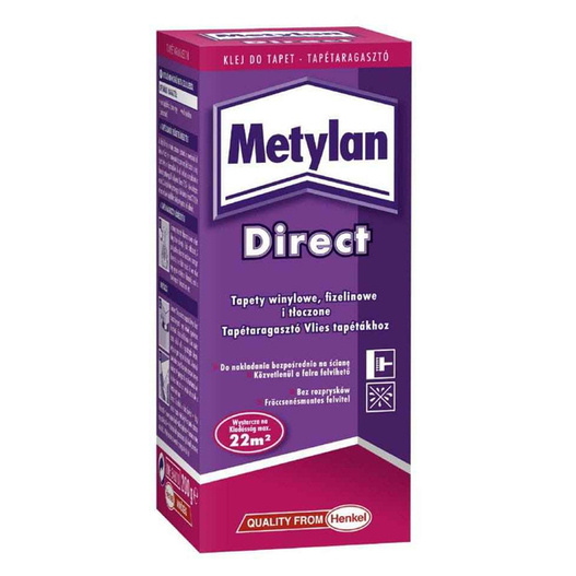 Klej do tapet winylowych, fizelinowych Metylan Direct 200g