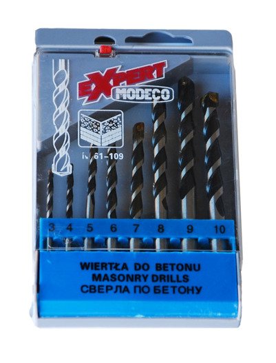 Komplet wierteł do betonu 8szt. Modeco MN-61-109