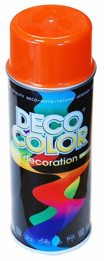 Lakier w sprayu Pomarańczowy 400 ml Deco Color