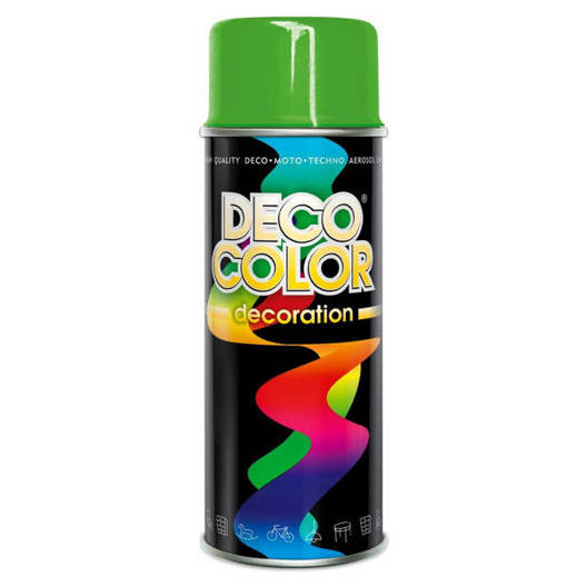 Lakier w sprayu Zielony jasny 400 ml Deco Color