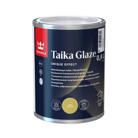 Lazura perłowa Taika Pearl Glaze złota 0,9l