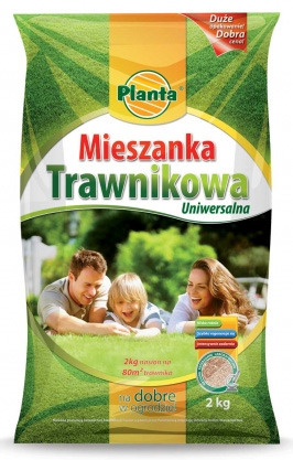 Nasiona traw mieszanka uniwersalna 2kg Planta