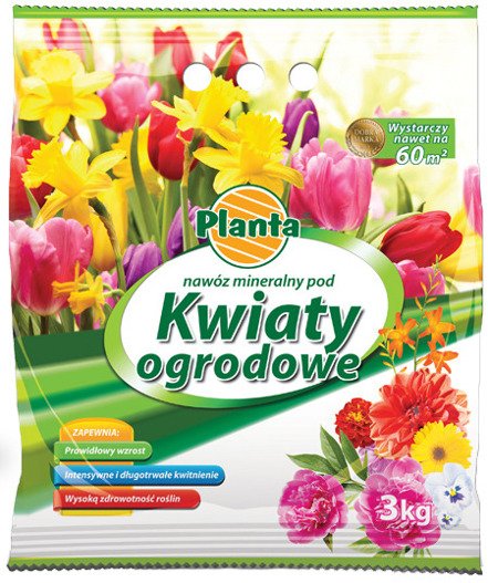 Nawóz do kwiatów ogrodowych Planta 3 kg