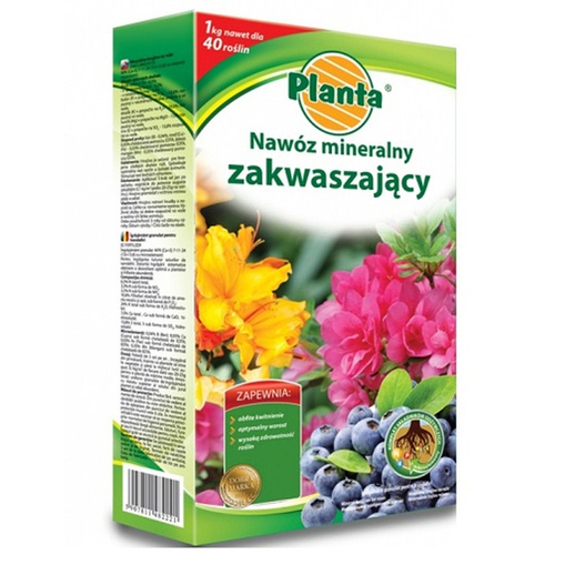 Nawóz mineralny zakwaszający 1kg Planta