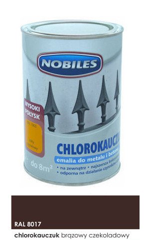 Nobiles chlorokauczuk brąz czekoladowy 5l