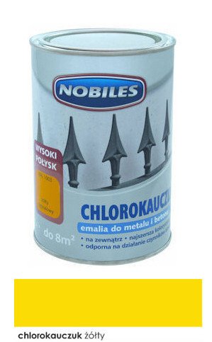 Nobiles chlorokauczuk żółty 5l