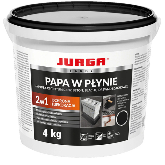 Papa w płynie Brązowa 4kg Jurga