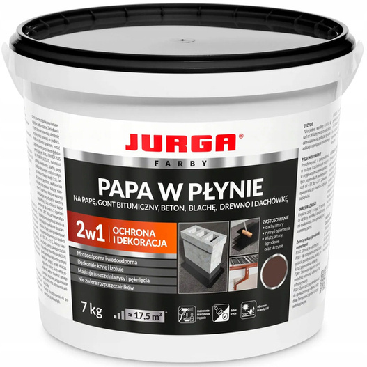 Papa w płynie Brązowa 7kg Jurga