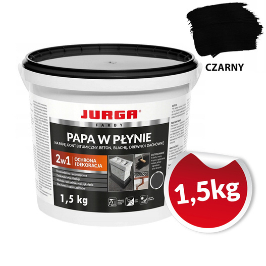 Papa w płynie Czarna 1,5kg Jurga