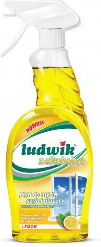 Płyn do szyb i glazury Ludwik Lemon 600ml 