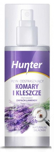 Płyn odstraszający komary i kleszcze 100ml Hunter