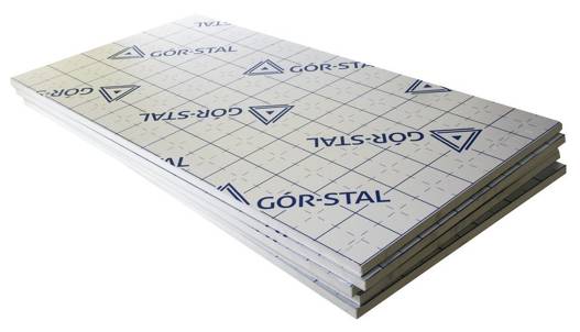 Płyta termPIR AL 2cm bok gładki 120x60 cm Gór-Stal