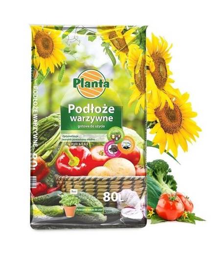 Podłoże warzywne 80L Planta