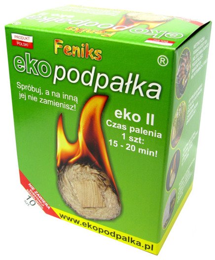 Podpałka ekologiczna 10 sztuk Feniks