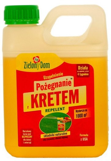 Pożegnanie z kretem ogród 950 ml - zapas