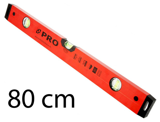 Poziomica PRO seria 800 80 cm ze wskaźnikami