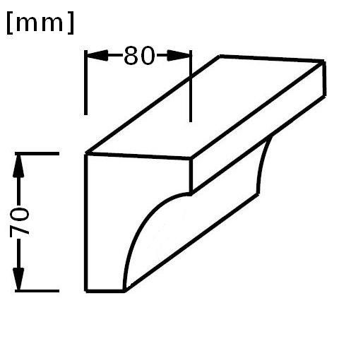 Profil Fasadowy G031P