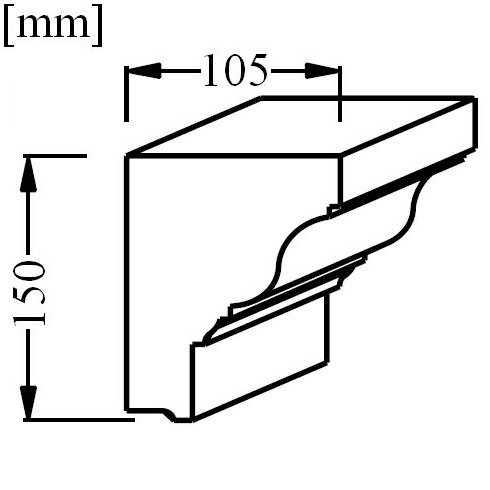 Profil Fasadowy P071P