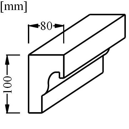 Profil Fasadowy P081P