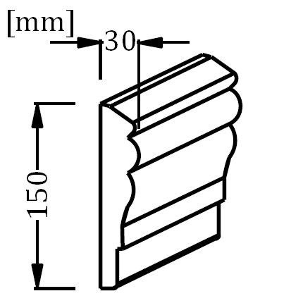 Profil Fasadowy W221P