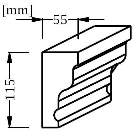 Profil Fasadowy W241P