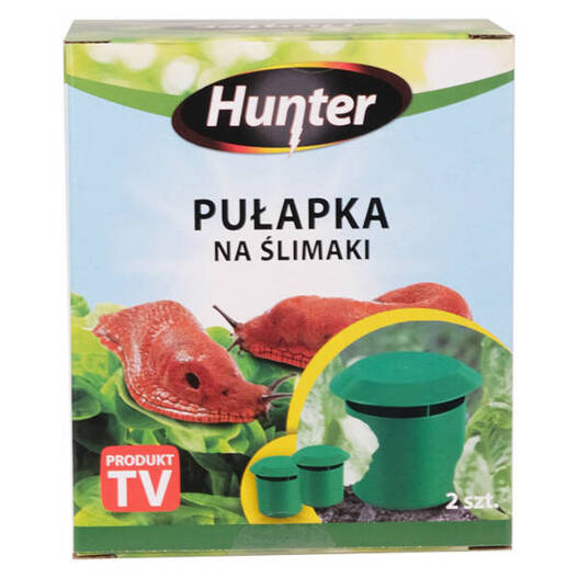 Pułapka na ślimaki okrągła 2sztuki Hunter