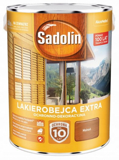 Sadolin Extra Lakierbejca Mahoń 5L