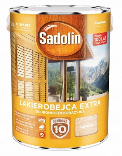 Sadolin Extra LakieroBejca Bezbarwna 2,5 l