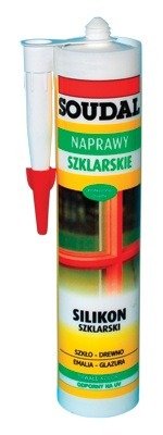 Silikon Szklarski Bezbarwny Soudal 280ml