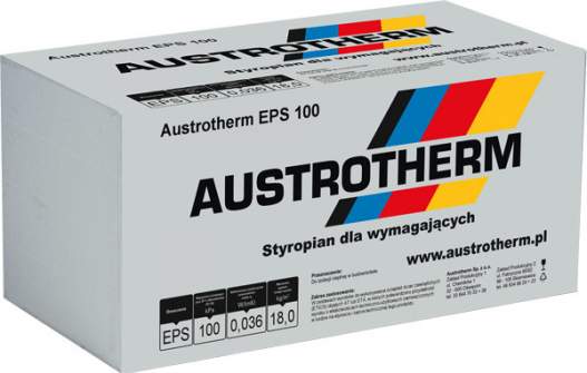 Styropian Austrotherm EPS 100 4cm (0,3m3/7,5m2)