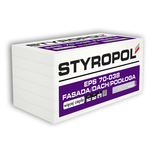 Styropian EPS 70 038 Fasada 15cm (0,3m3/2m2)