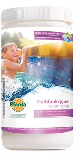 Tabletki basenowe AKTYWNY TLEN 20g  1kg PLANTA