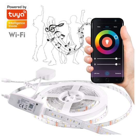 Taśma LED 20W 360LED 5m z funkcją muzyczną