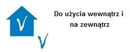 Taśma malarska maskująca 25mmx50m niebieska