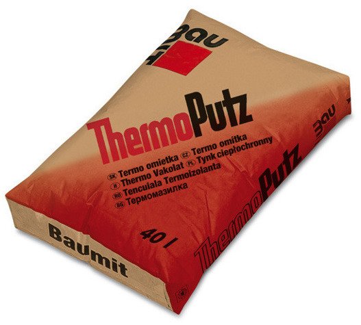 Tynk ciepłochronny ThermoPutz Baumit 20kg 40l