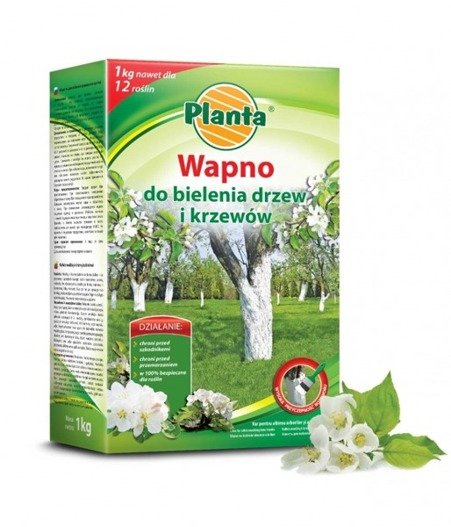 Wapno do bielenia drzew i krzewów Planta 1kg