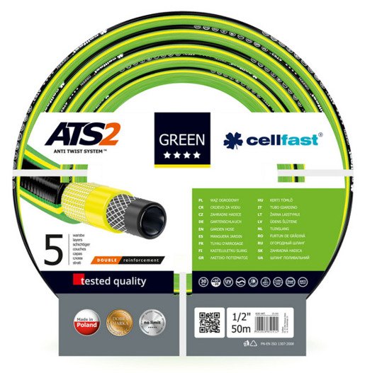 Wąż ogrodowy Green ATS2 1/2'' 50m Cellfast