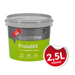 Farba lateksowa Prolatex 2,5L Biała półmat Kabe