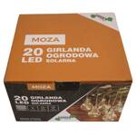 Girlanda solarna 20LED 3,8m biała ciepła