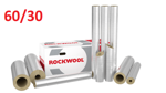 Otulina ROCKWOOL wełna 60/30 ROCKWOOL 800 ALU MB