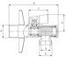 Zawór łazienkowy z filtrem Ferro Z270 1/2''x3/8